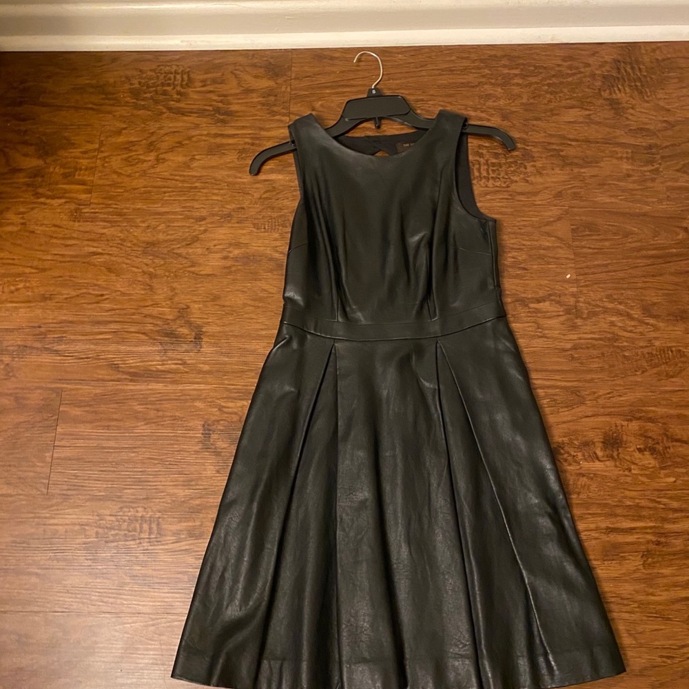 Leather dress from Limited